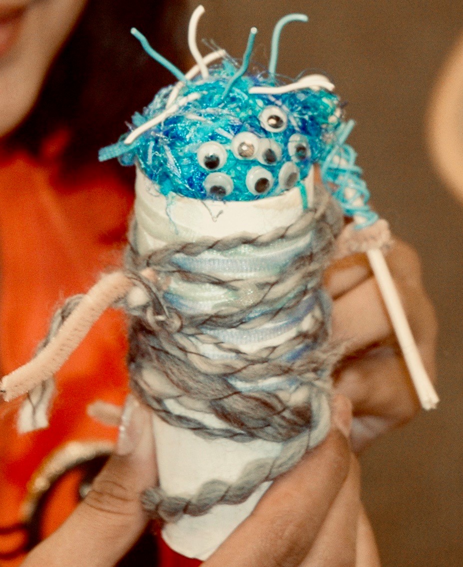 Handmade Alien Puppet