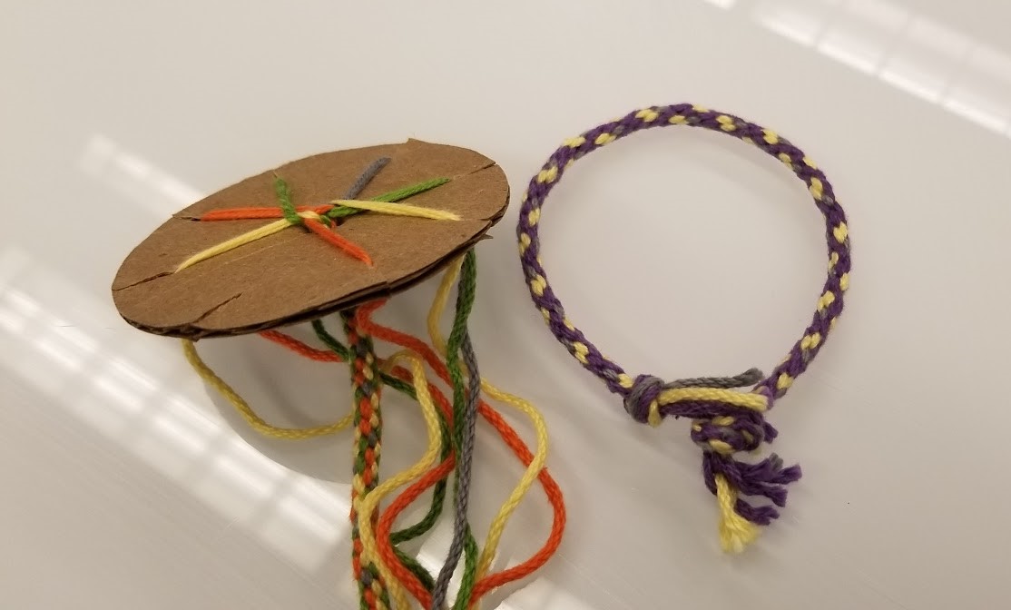 Weaving Tutorial for Beginners and Kids with Cardboard and Yarn  Made by  Joel
