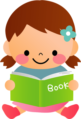 Girl with book