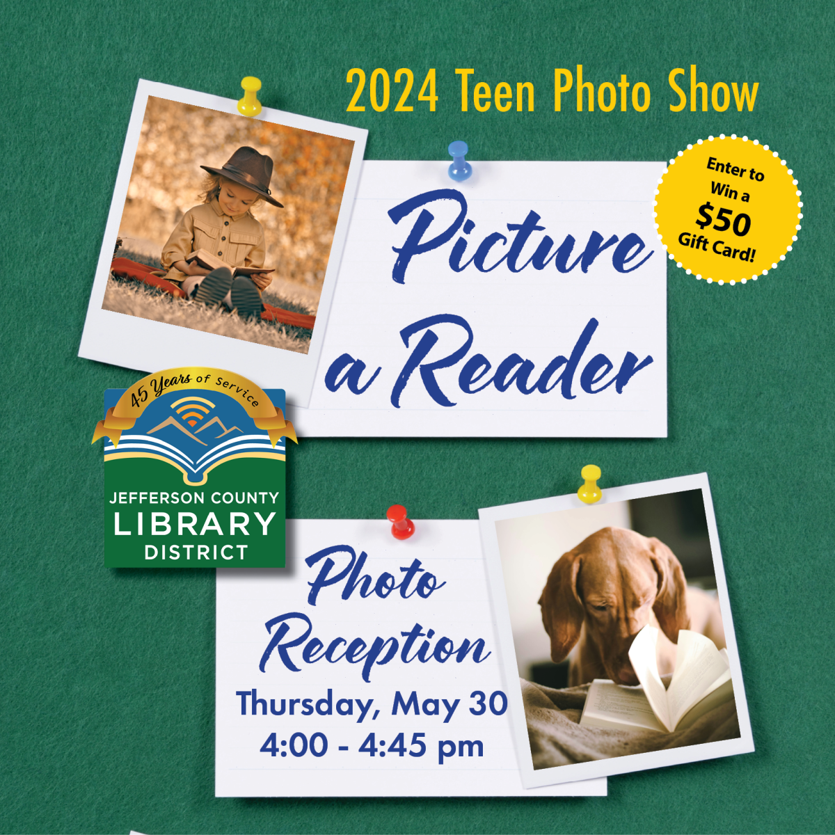 Teen Photo Show Reception